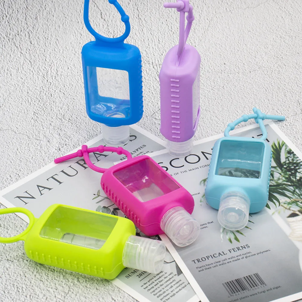 30 ml Silicone Portable promotionnel Hand Sanitizer Couvercle de bouteille