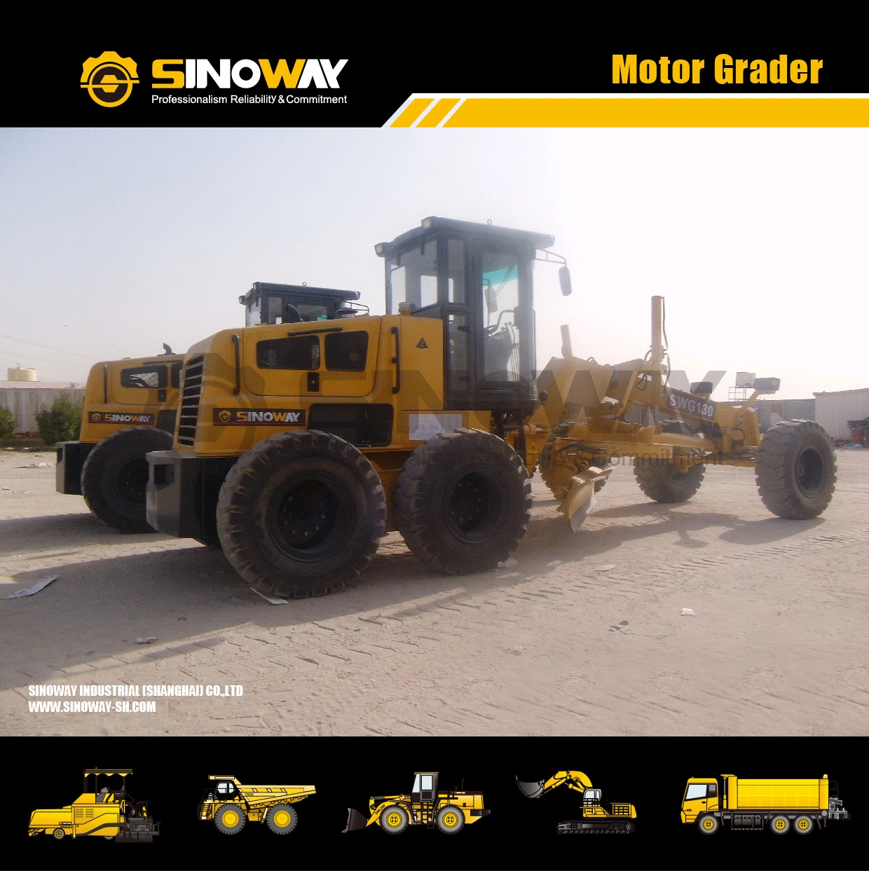 Factory Supply 130HP Motor Grader 11 Ton Road Scraper for Sale