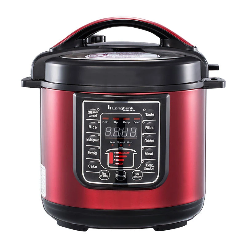 2022 Amazon Hot Sale Factory Cost Wholesale/Supplier Good Quality Stainless Steel 6L Multifunctional Electric Pressure Cooker Rice Cooker