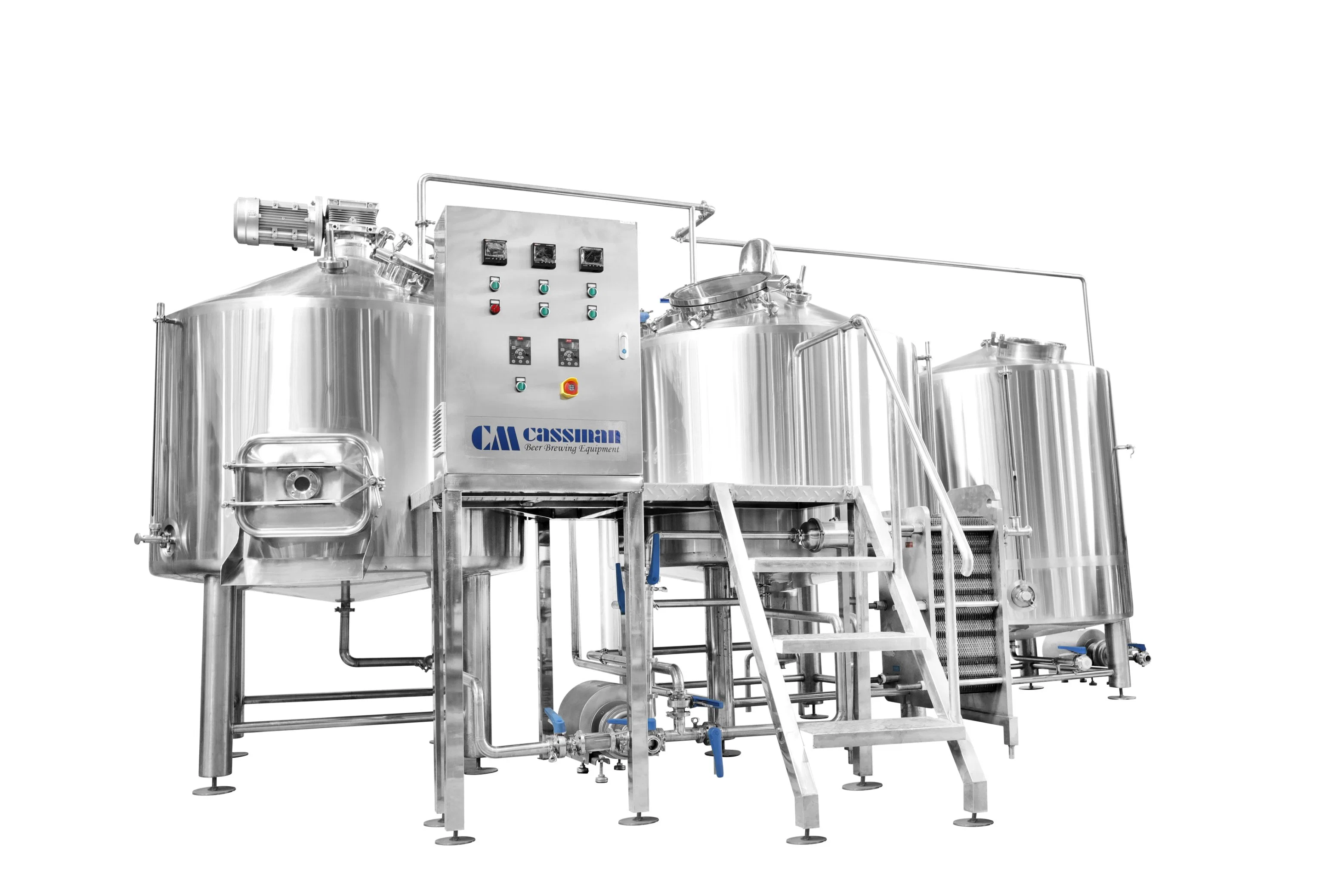 Cassman 1000L de aço inoxidável cónicos para depósito de fermentação de cerveja Brasserie