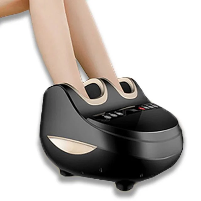 Amazon New Customized Heating Air Pressure Foot Massager Electric Rolling Foot Massage Machine for Promote Blood Circulation