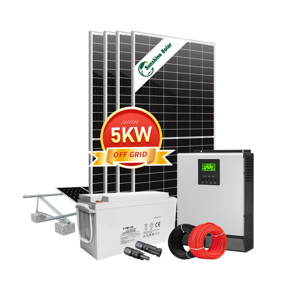 Complete Solar Kit 3kw 5kw off Grid Solar Power System Price