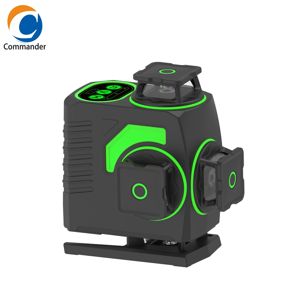 4D High Precision Bright Light 16 Lines Green Laser Level (مستوى الليزر الأخضر) إصدار جهاز القياس بسعر معقول