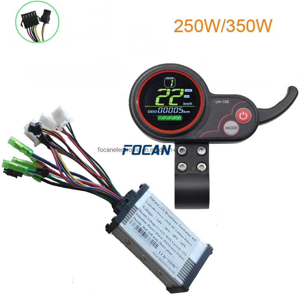 E-Bike Scooter BLDC Motor Brushless Controller 250W 350W 500W 1000W 24V 36V 48V