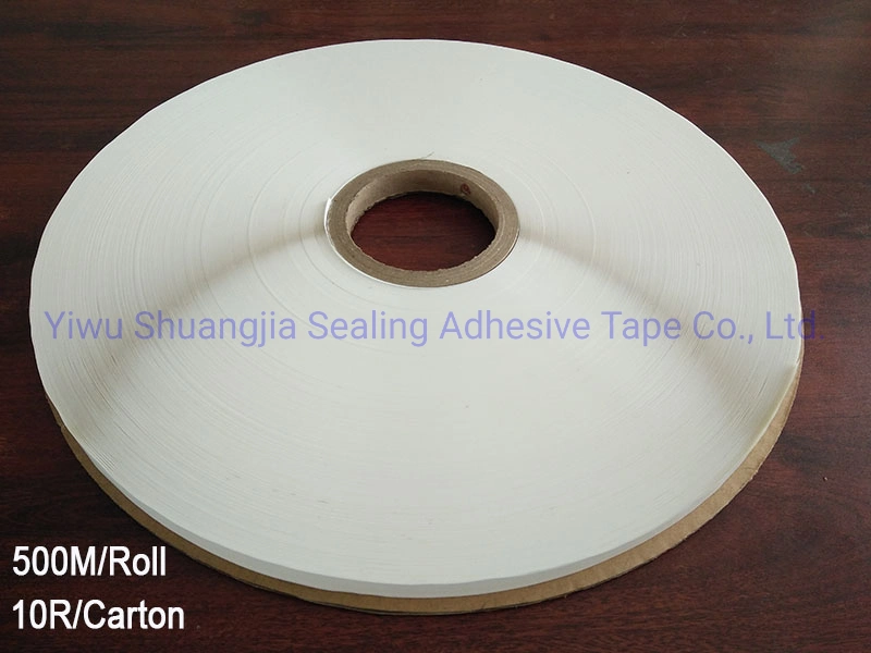 12mm Permanent Bag Sealing Tape with Strong Hot Melt Adhesive