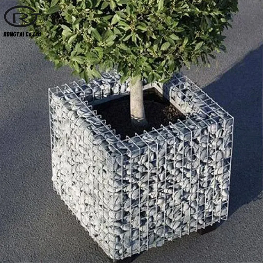 China Woven Gabion Box Protective Netting Hexagonal Gabion Basket
