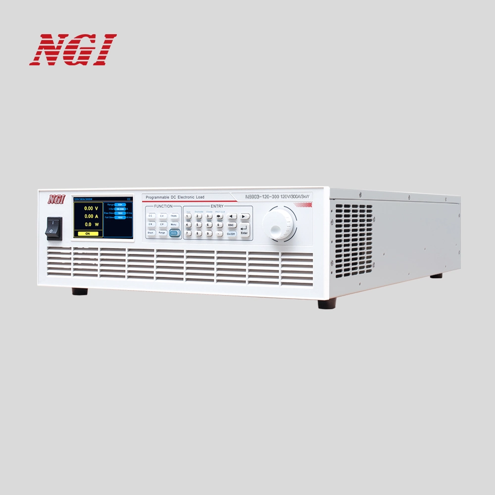 NGI N6900 carga electrónica dc programable, 3000 vatios 600 voltios 120 AMPS