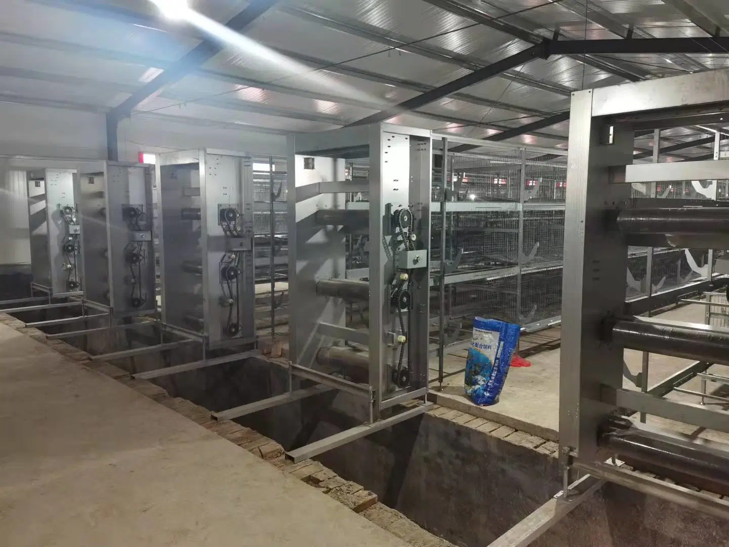 Easy Build Steel Structure Meat Bird Coop Brolier Poultry Farming Chicken House