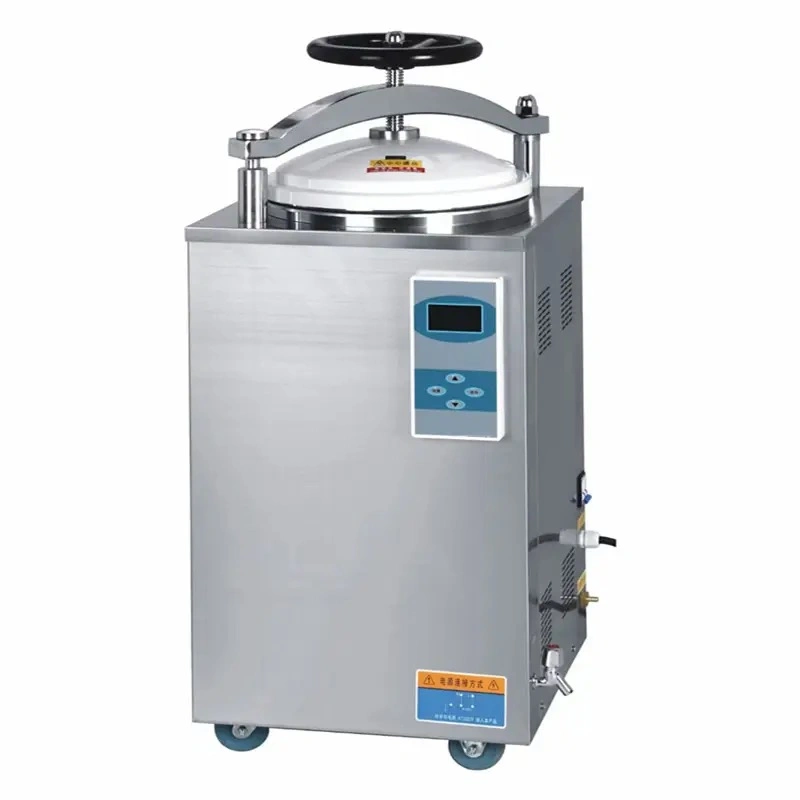 Texto vertical Autoclave médica esterilizador eléctrico para frascos de vidrio