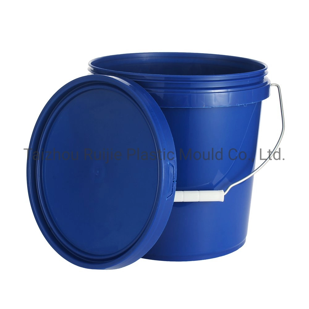 Custom Plastic Bucket Handle and Lid Injection Mould