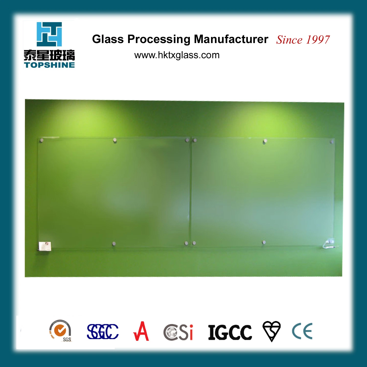 Notice Whiteboard Marker Glass Board