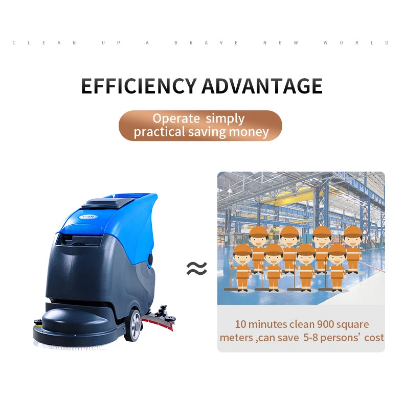 Commercial Use Cleaning Machinery Factory Wholesale/Supplier Sofa Carpet Washing Cleaner Automatic Floor Scrubber