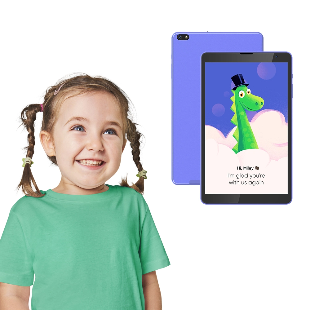 شاشة لمس مقاس 8 بوصات من OEM ODM Kids Smart Android سعة 2 جيجابايت كمبيوتر لوحي RAM 32 جيجابايت مع WiFi BT