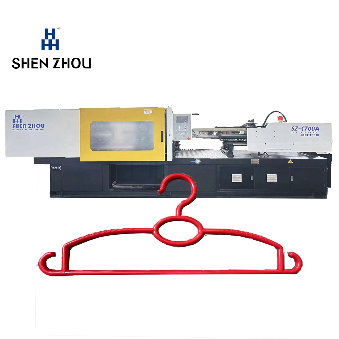 Plastic Products Cloth Hanger Making Parts Cover Injection Moulding Machine