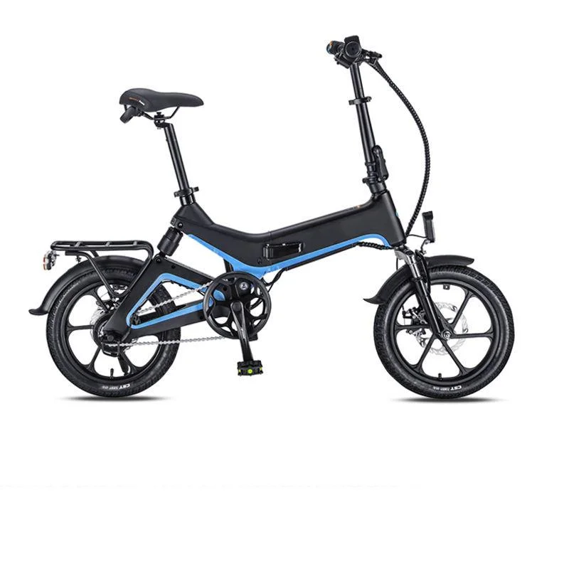16 pulgadas de neumático de grasa E-Bike Mini Mayoreo Motor plegable Ciudad Bicicleta eléctrica