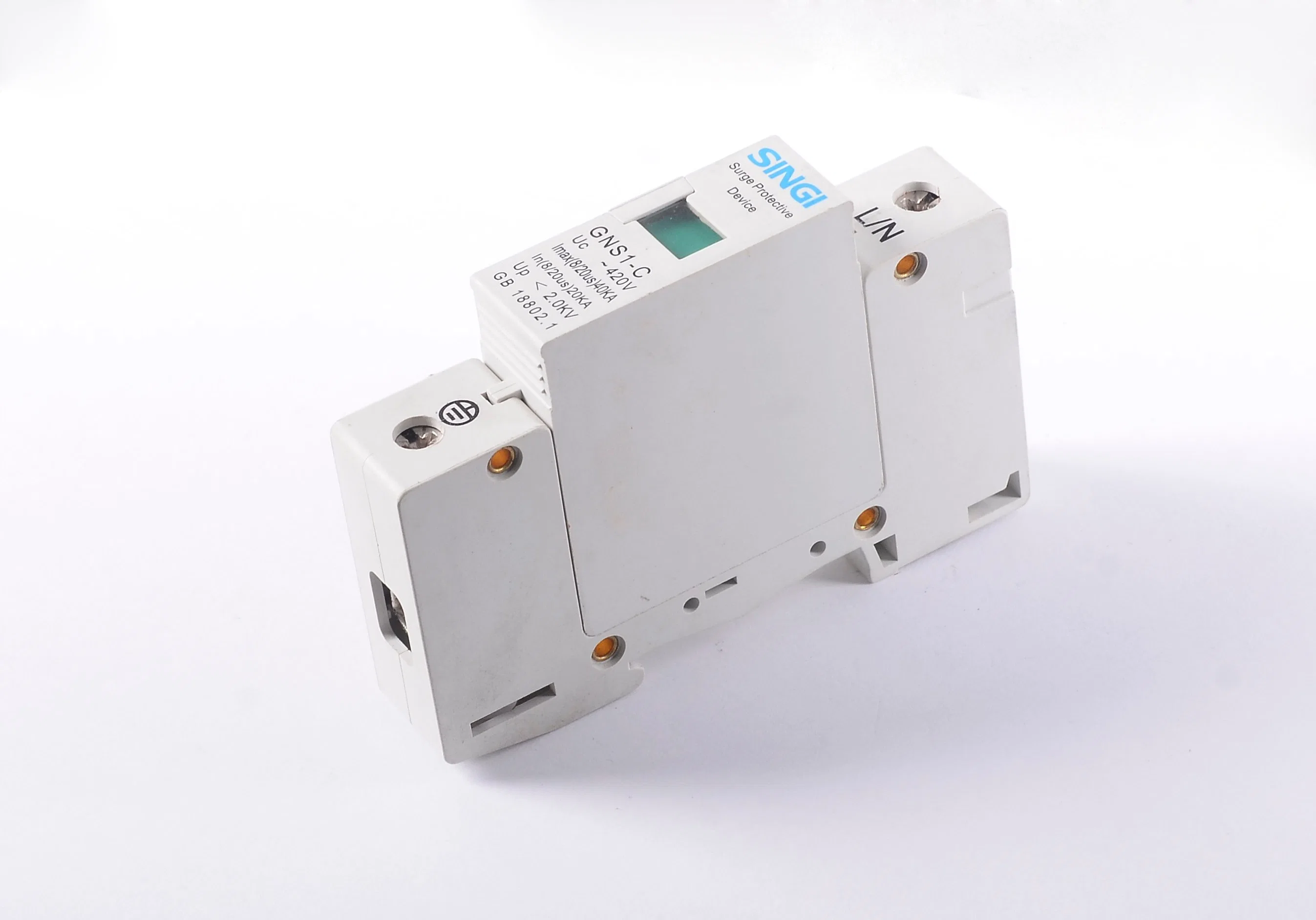 Gns1-C 1 Pole AC 140V/275V/320V 385V/420V/550V Surge Protection Device