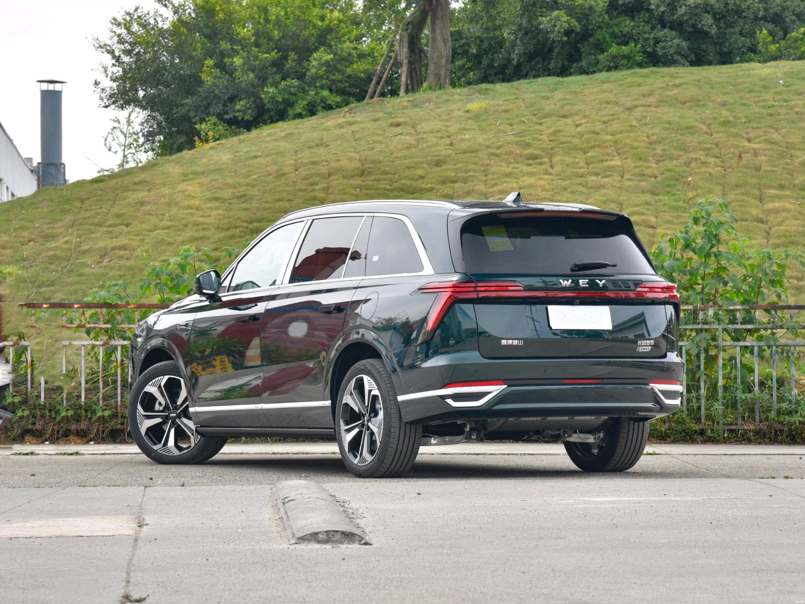 Wey Wei marca Lanshan Dht-Phev Plug-in híbrido SUV medianas y grandes 2023 Doble Tracción Super Batería de larga duración de la versión