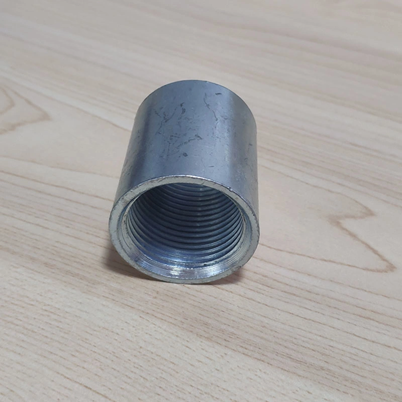 Galvanized or Black Carbon Steel Pipe Fitting Coupling with Female Thread