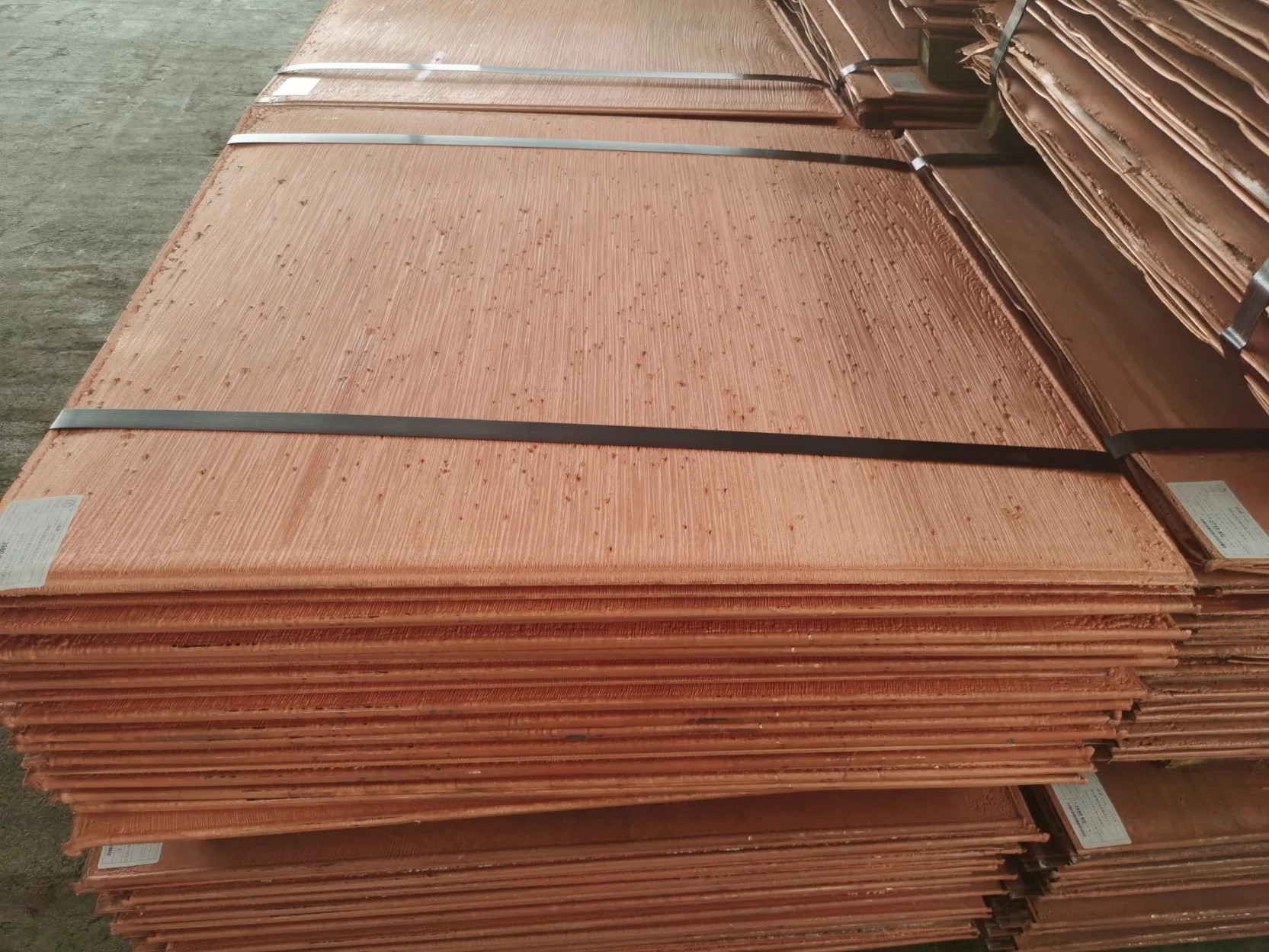 High Purity Electrolytic Copper Cathodes 99.99% H63 H65 H68 H70 H80 H85 H90 H96 Tp1 Tp2 T2 Tu2 Tu1 C2800 Cold/Hot Rolled Copper Alloy Plate Copper Plate/Sheet