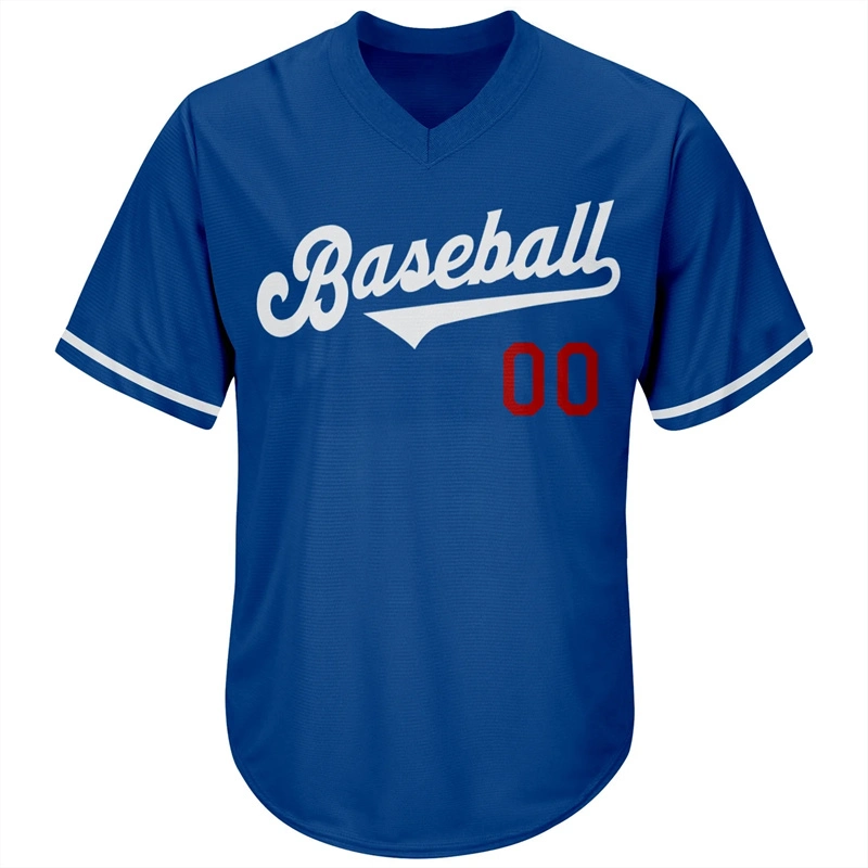 Personalized Sportswear Custom Team Logo Breathable Polyester Baseball Jersey