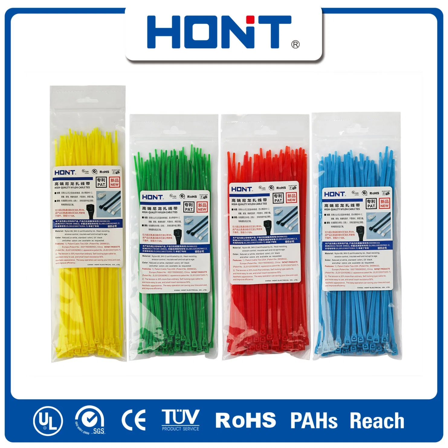 Chemistry Ties Plastic Bag + Sticker Exporting Carton/Tray CE Approved Clip Cable Accessories