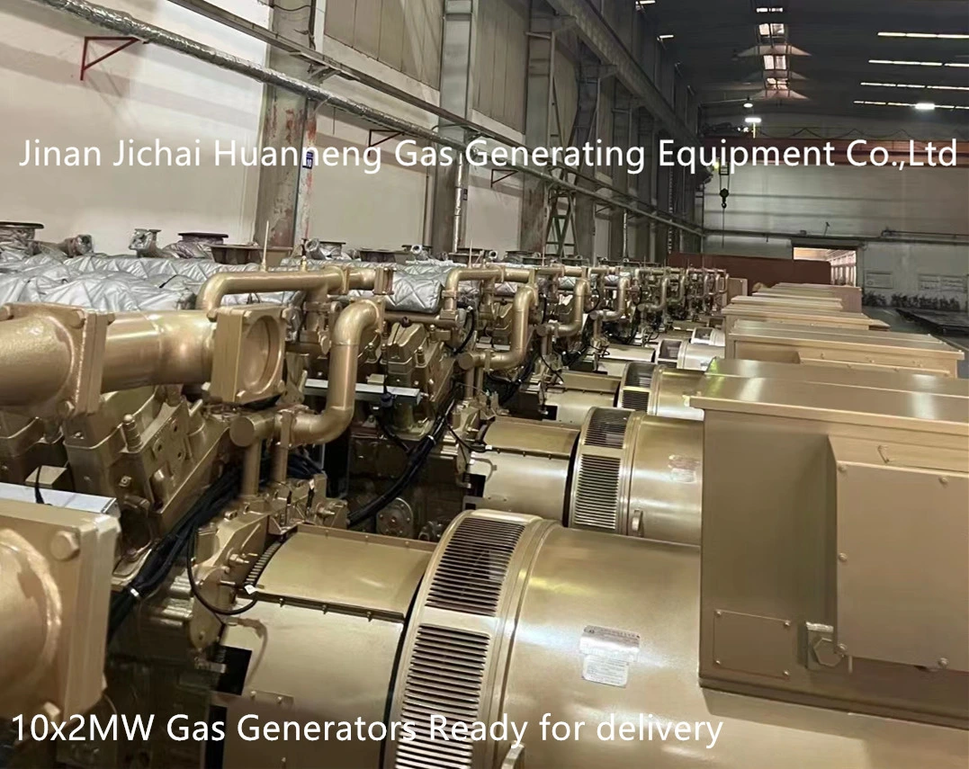 2MW Gas Fired Engine Generator Kyrgyzstan