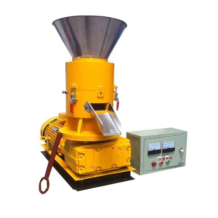 High Quality Biomass Wood Pelletizer Fuel Pellet Pressing Extruding Machine Machine Hot Selling in Canada Chile