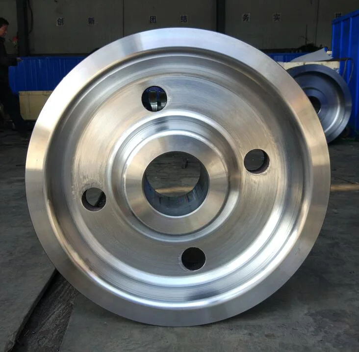 High Precision Wheel Forging Steel Wheels Overhead Crane and Crane Rail Wheel