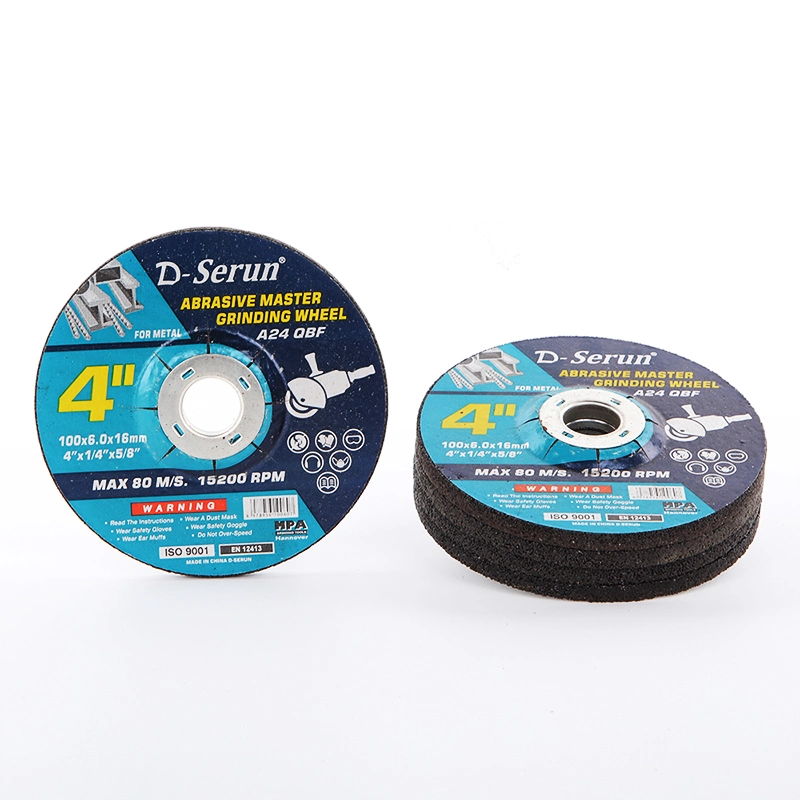 China Manufacture 4/5/7/9 Inch, Small Size Abrasive Cutting Grinding Wheel