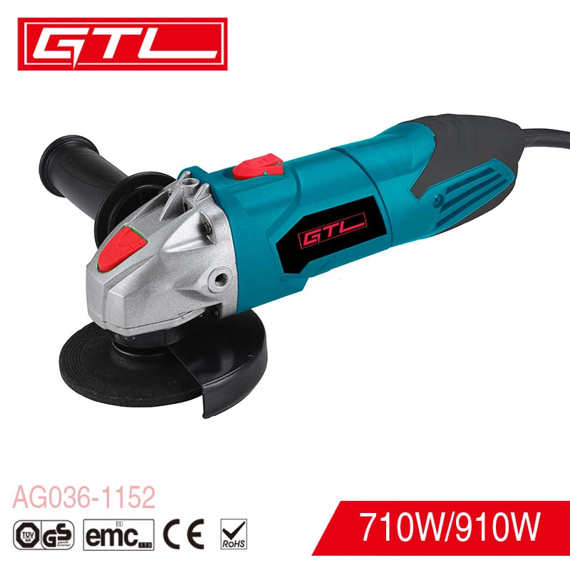 710W/910W 115mm Professional Power Tools Angle Grinder