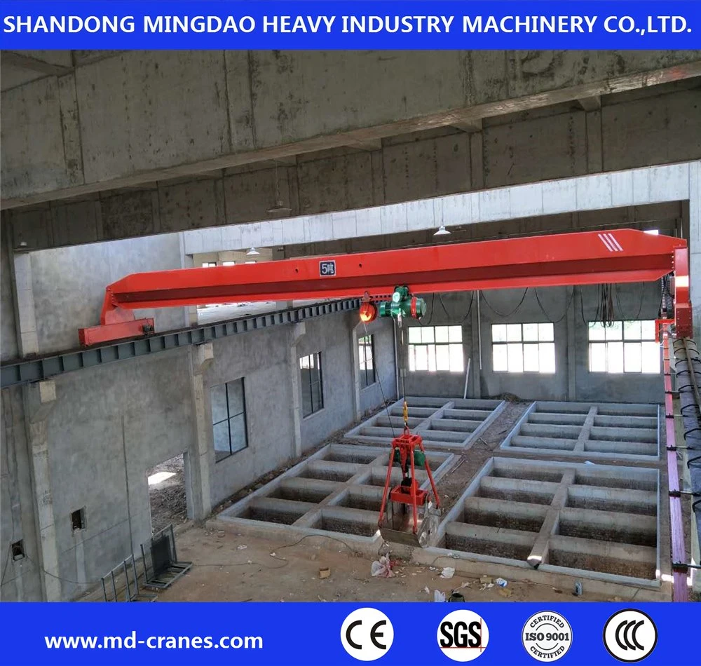 Ld Qdz Hook Bridge Derrick Overhead Crane Single Double Beam Loading Bridge