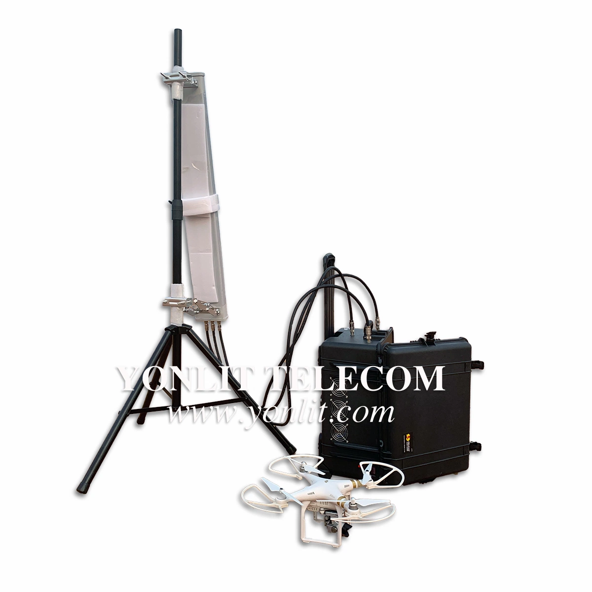 Pelican Portabledefender Contador Uav Anti Drone Jammer