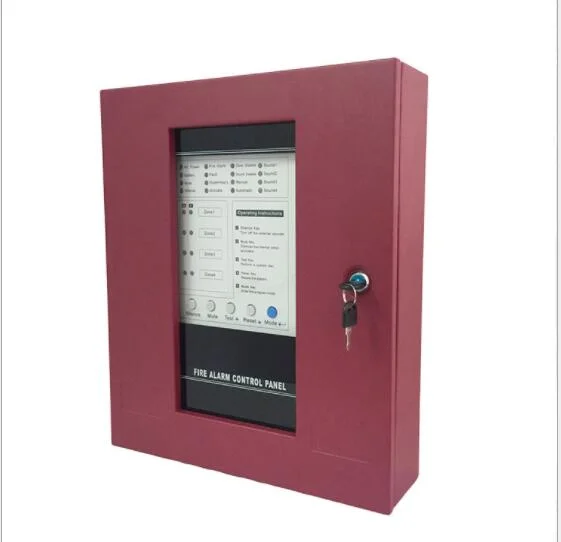 Simple Philippines Fire Alarm System with 2 Wire Connect Fire Alarm Control Panel