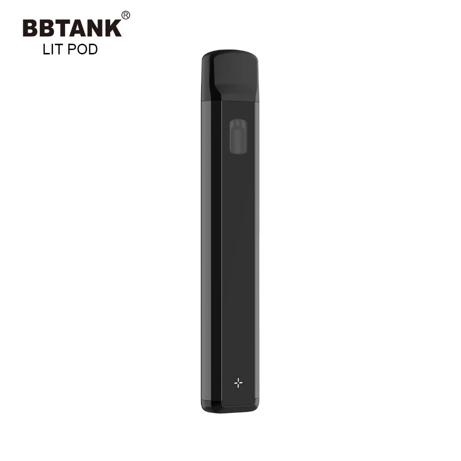 Bbtank Lit Pod 1,0ml Pod VAPE desechable con batería recargable Para extracciones puras