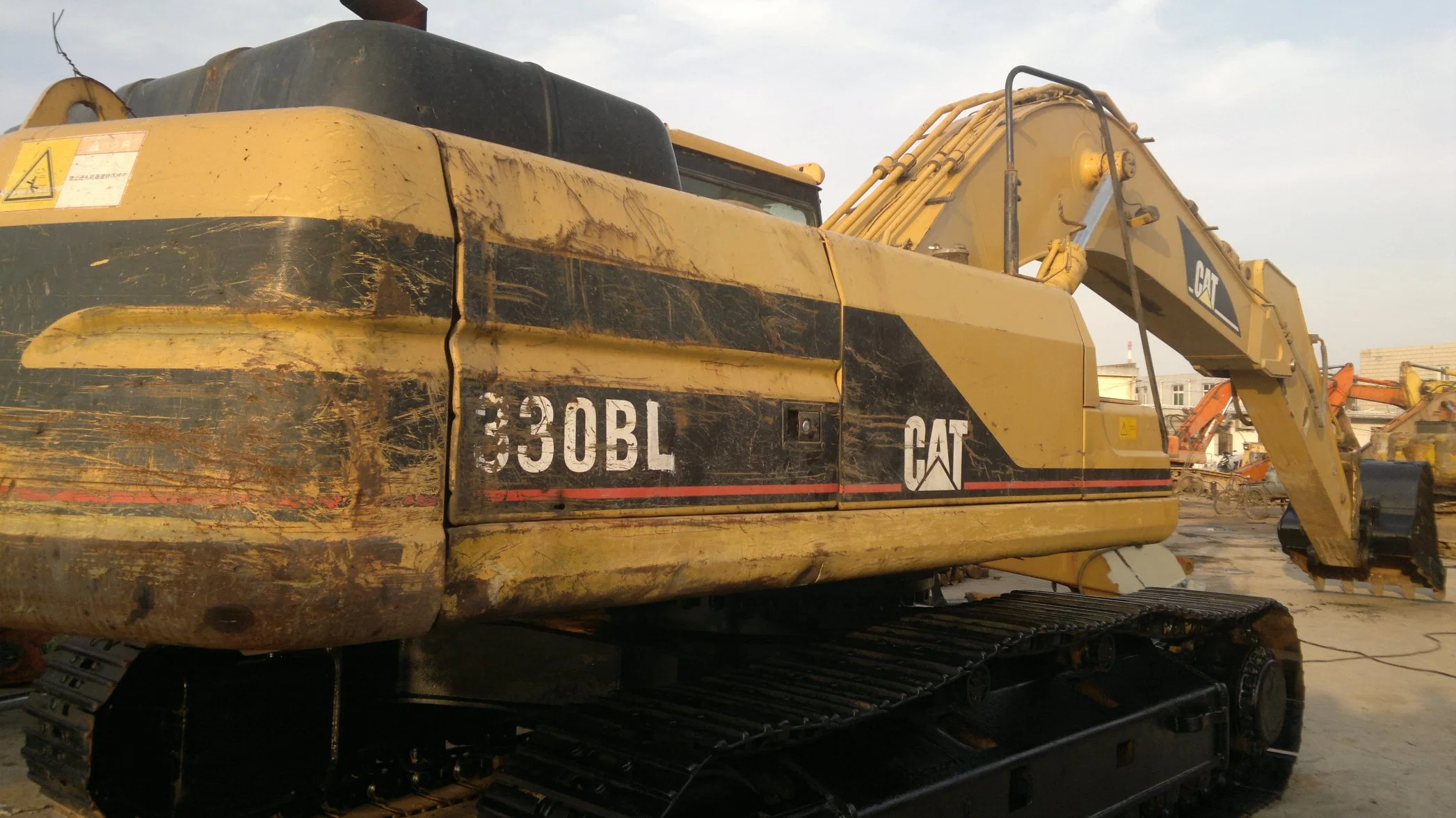 Máquina pesada Cat 330bl máquina usada excavadora de cadenas Digger Crawler Excavadora