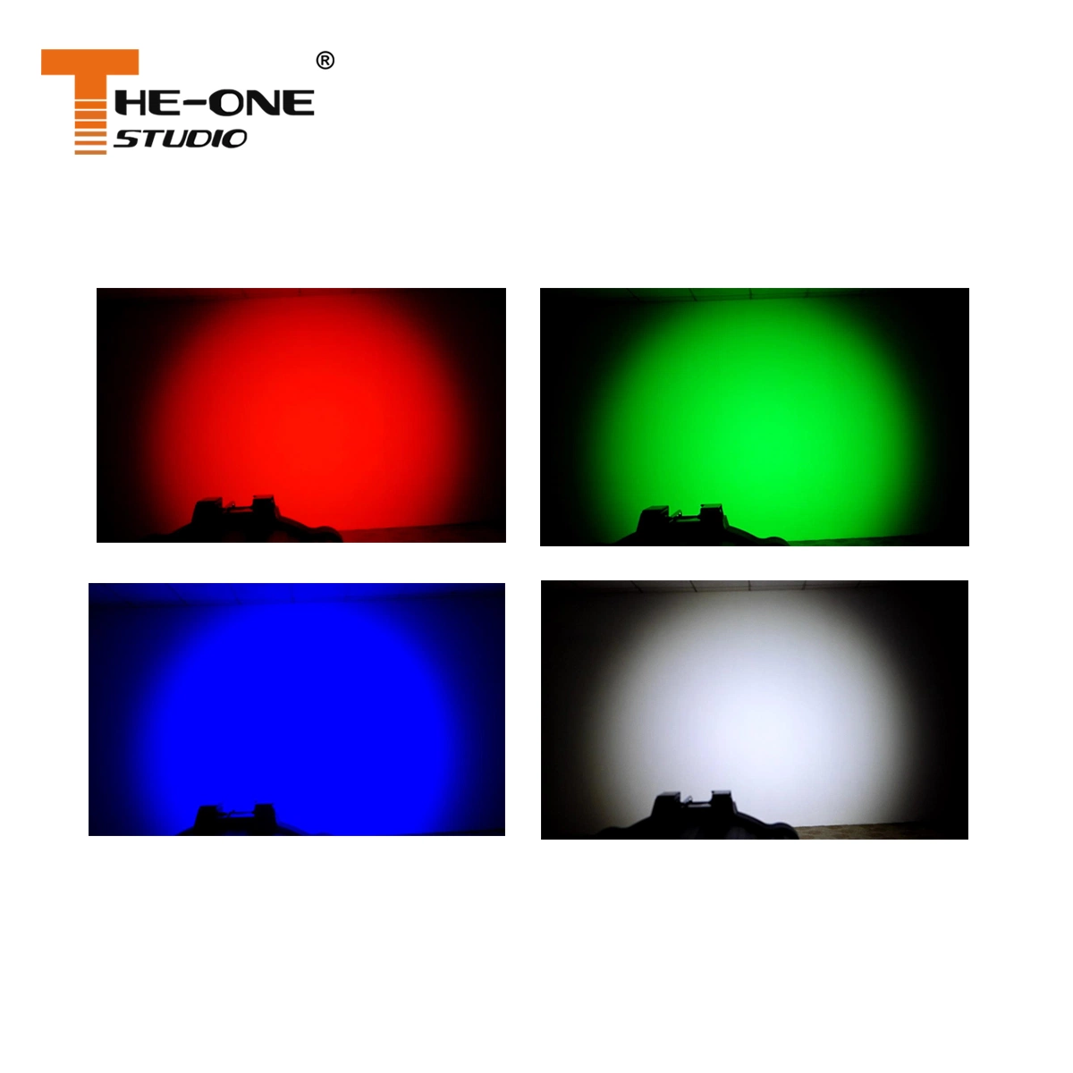 Effet de zoom Éclairage 100W LED Fresnel pour scène