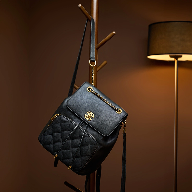 New Arrival Designer Cavlar Quilted Leather Backpack Ringer Bag Fashion Shoulder Bag