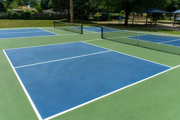 Pickleball Boden Tennisplatz Grün Blau Indoor Tragbare Anti-Rutsch Acryl PVC-Sand