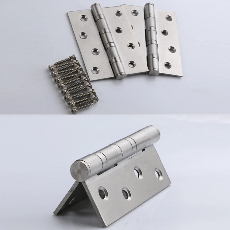 4 Inches Casement Inner Door Cabinet Stainless Steel Folding Hidden Ball Bearing Door Hinge Factory