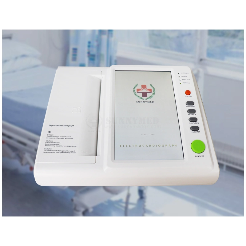 Sy-H008_Vet Portable Fast Result 3 Channel ECG Machine Handheld Electrocardiograph