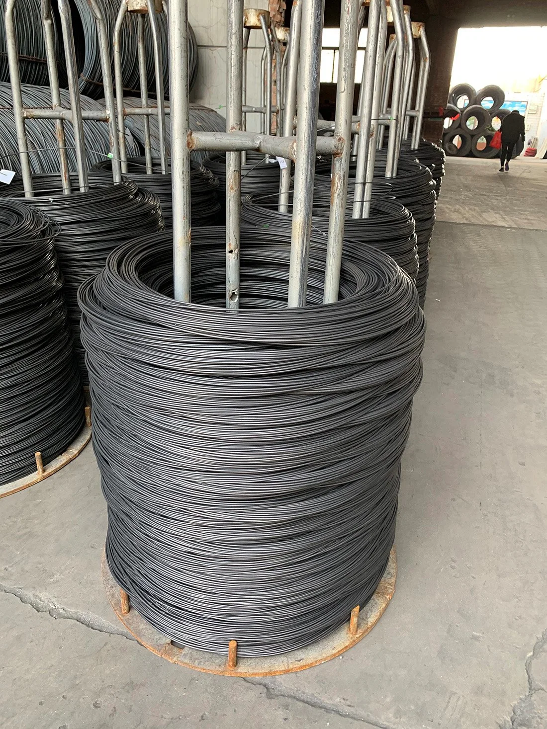 Black Wire/Black Hard Drawn Wire/Iron Wire/Reinforcing Wire/Plain Round Wire/Nail Wire for Nail and Mesh Production