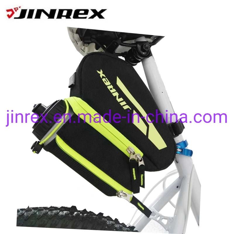 Jinrex Novo melhor vender BICICLETA ACESSÓRIO andar sela o saco de desporto com garrafa