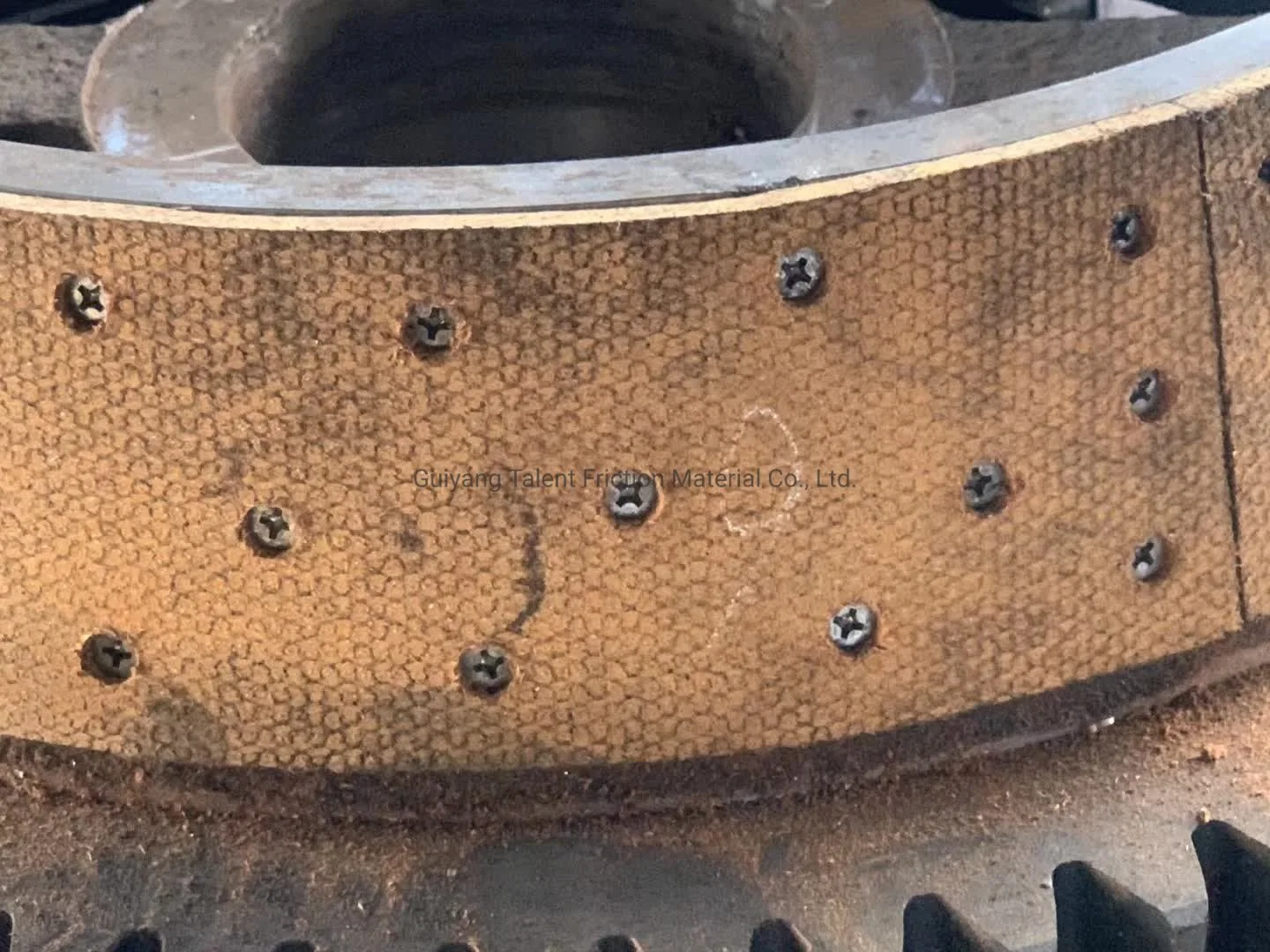 Woven Brake Lining of Ground Hole Drilling Machines Electric Punching Piling Machine Chain Wheel