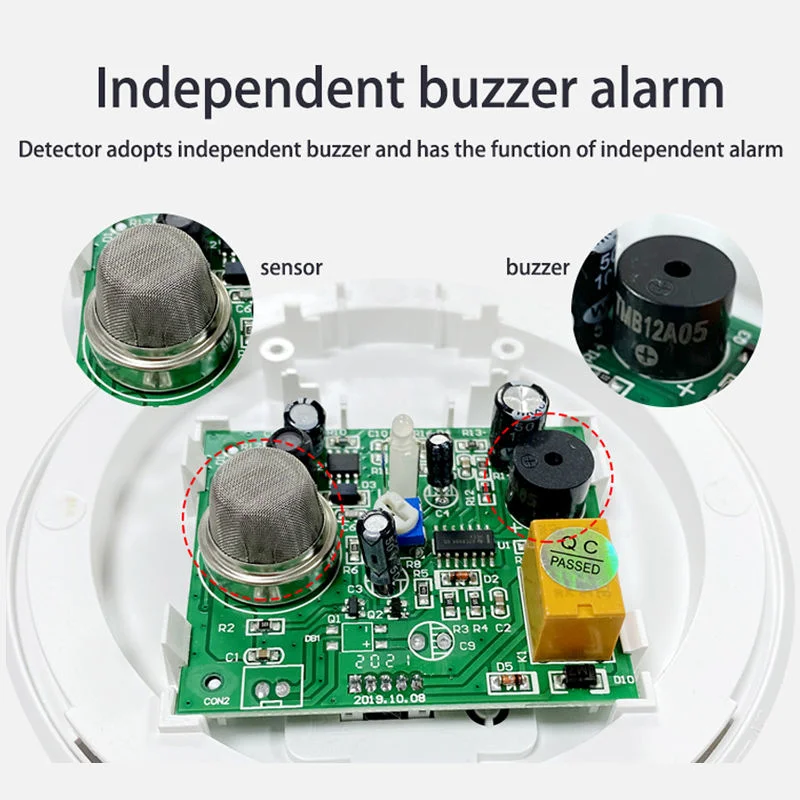 Combustible Gas Detector, Carbon Monoxide Detector, LNG Detection Alarm Smoke Alarm