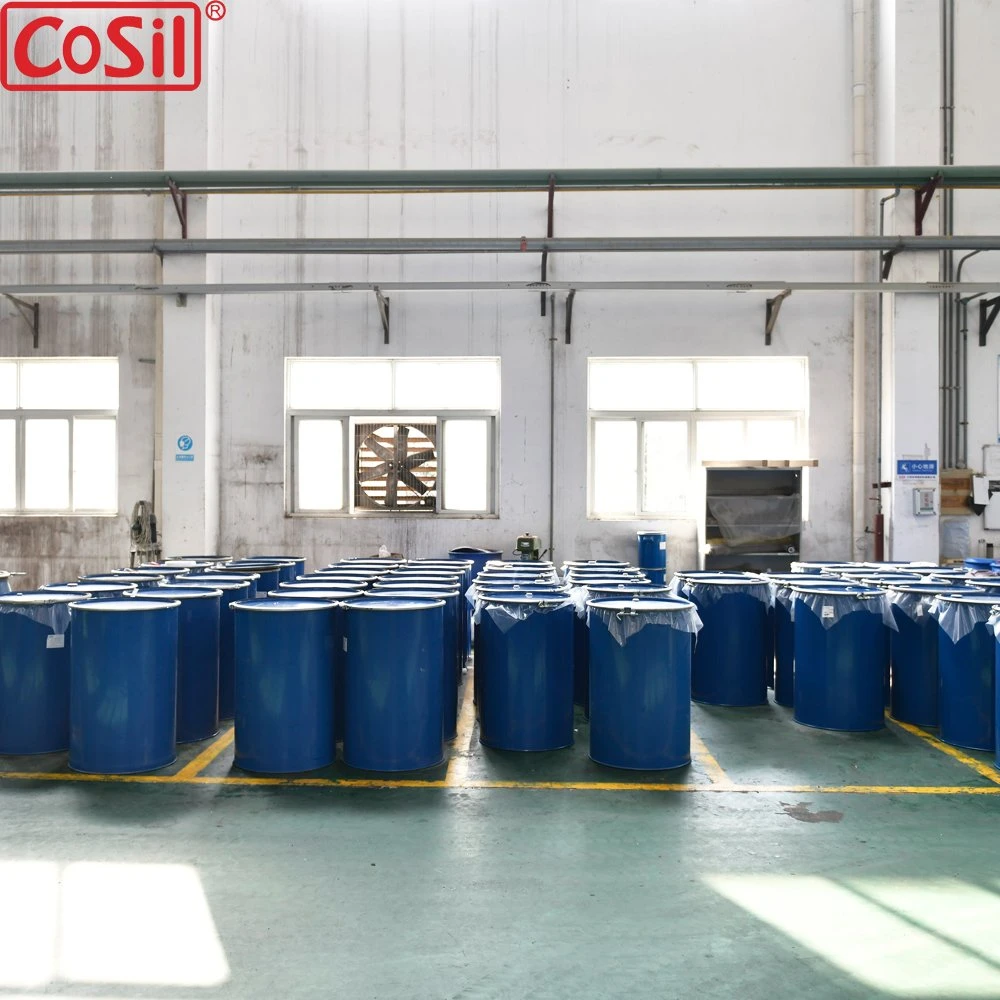 Óleo de silicone de vinil da China Cosil usado para produzir a temperatura elevada Material base de borracha de silicone sulfureto (HTV)
