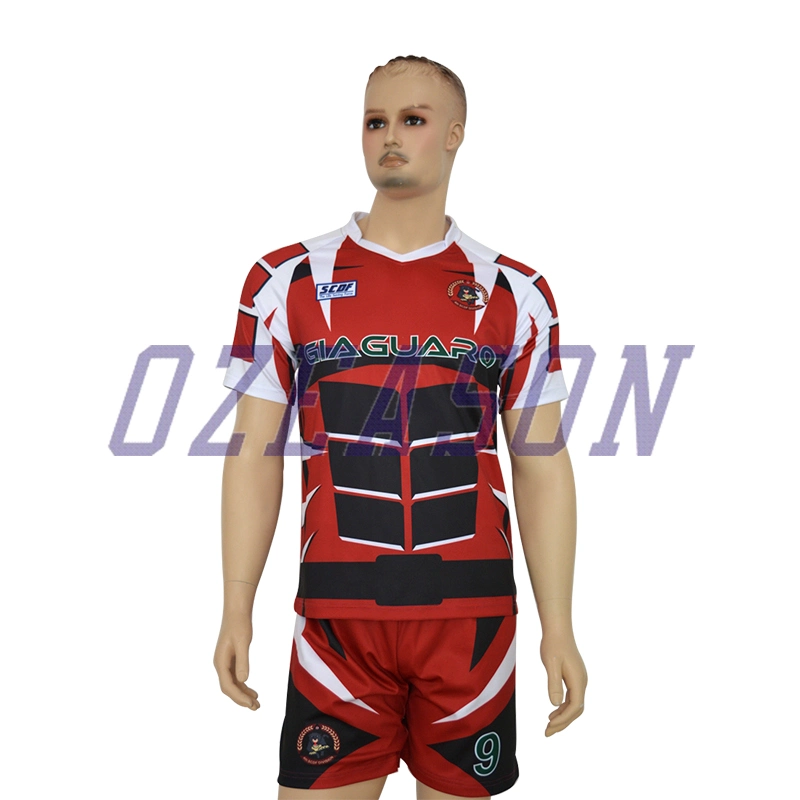 Custom Summer New Men Women Team Set Rugby Shirt Print Mesh Breathable All Color Rugby Jersey