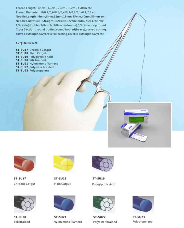 Hospital Disposable Medical Surgical Suture