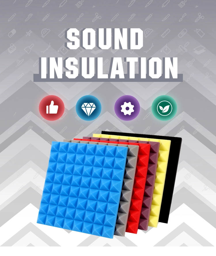 Estúdio Sound Acoustic Foam Soustic Shape Studio