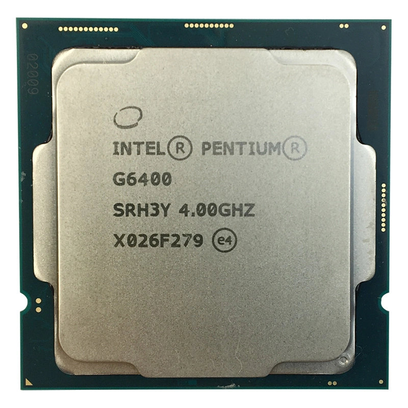 Intel Pentium G-6400 Desktop Processor 2-Core 4.0 GHz LGA1200 Disassembled