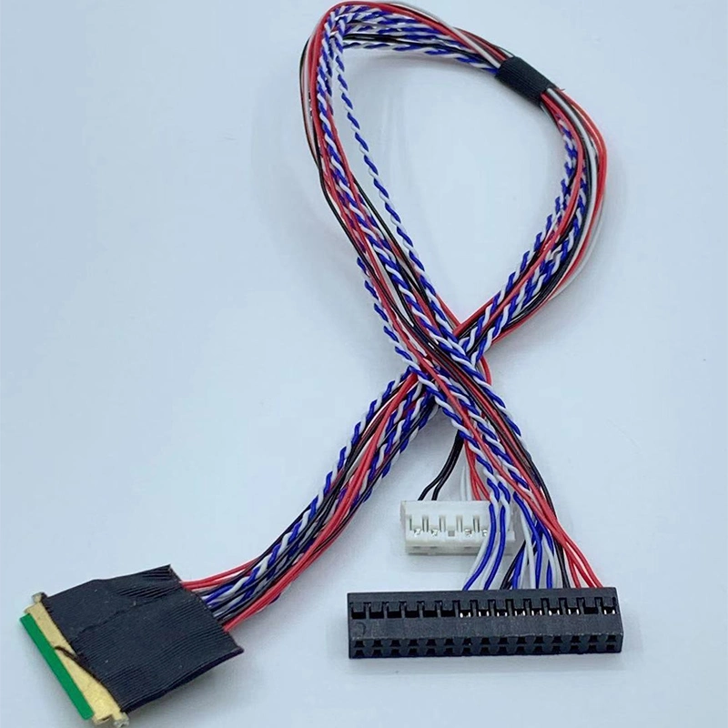 28AWG 40Контакт Ipex 20454-020t Lvds кабель в сборе